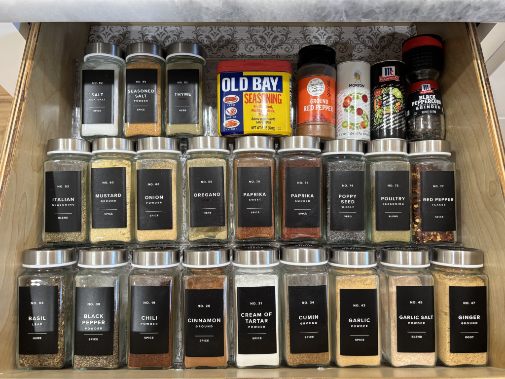 Spice Drawer Rack