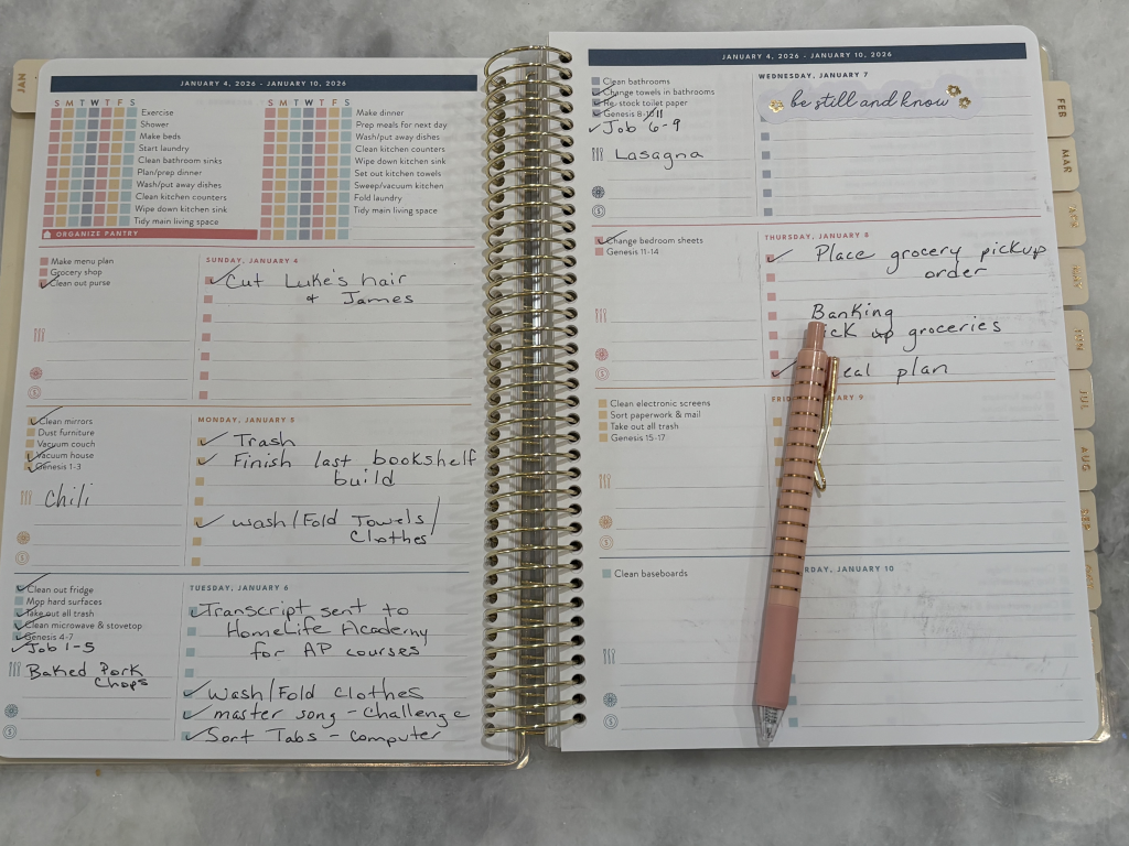 Passionate Penny Pincher Home Planner 2026